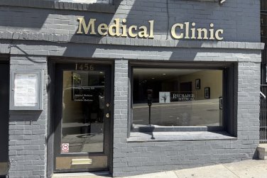 clinic facade.